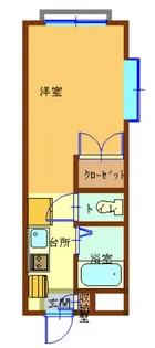 プリオールS&Y【1階】の間取り