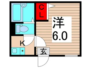 エスペリア梅田【1階】の間取り