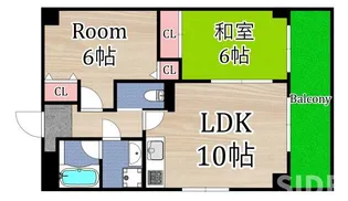 UスギモトII【2階】の間取り