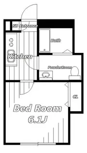 ドメーヌ・アン【1階】の間取り
