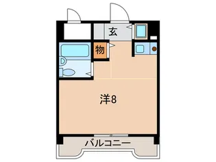 明石ヤングパレス【6階】の間取り