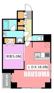 カージェ文京千石【3階】の間取り