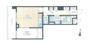 西麻布ホームズ【3階】の間取り