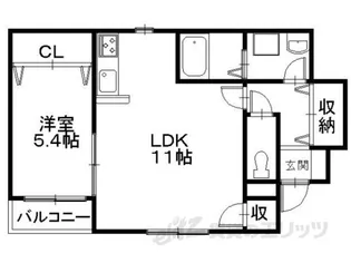 PIANO ROLL野瀬【1階】の間取り