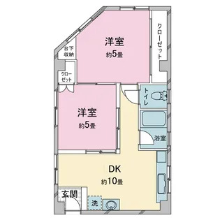 SEIRYUMAIZON ASHIYA【3階】の間取り