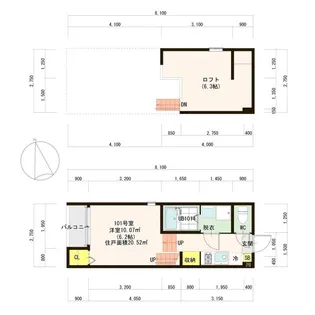 アイ宮町【1階】の間取り