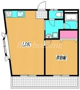 サンパレス三鷹【2階】の間取り