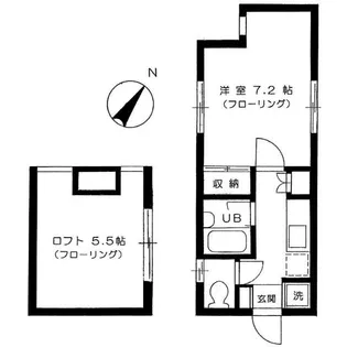 バレ・ネージュ・エスト【1階】の間取り