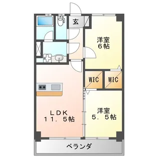 さくら・Park173【4階】の間取り