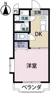 ミュアフィールド【3階】の間取り