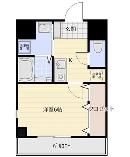 ウエストヒルIII【1階】の間取り