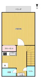 M’sコート【2階】の間取り