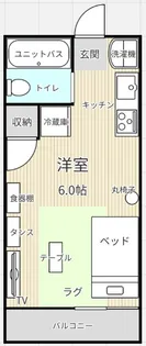 花夢ハウス【1階】の間取り