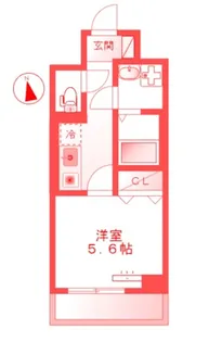 八景しお彩【5階】の間取り
