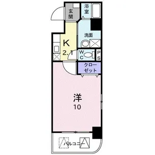 クラロ・アルドール【4階】の間取り