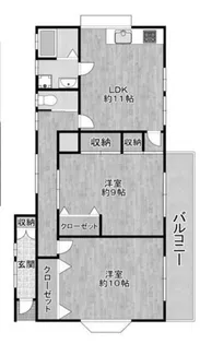 高橋方【2階】の間取り