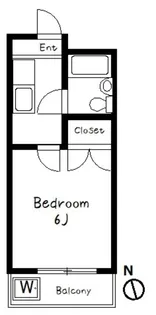 メゾンドハートレー【3階】の間取り