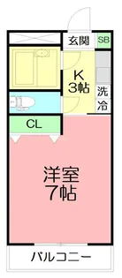 ホロン湘南弐番館【2階】の間取り