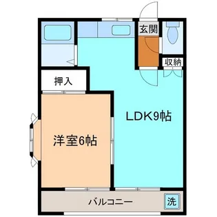 コモドテルツォ【1階】の間取り