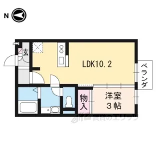 アーバンスクエア1【1階】の間取り
