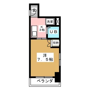 サンライフ則武【3階】の間取り