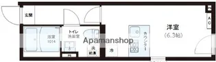 レピュア錦糸町レジデンスII【1階】の間取り