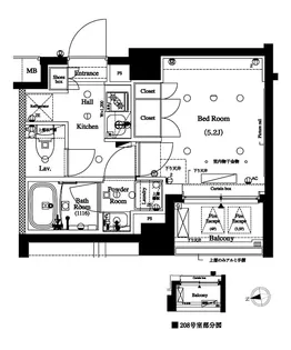 アークマーク品川中延STA【2階】の間取り