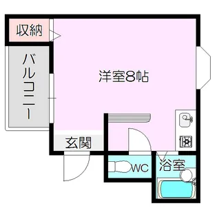 オンセ・カーサ【4階】の間取り