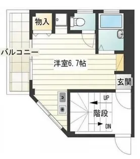 GREW田端TGERRACE【3階】の間取り