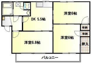 フレグランスS【1階】の間取り