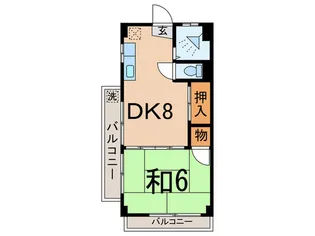 豊田ハイツの間取り