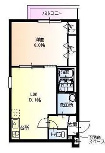 フジパレス鳳中イースト【3階】の間取り