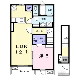 グレーシアII【2階】の間取り