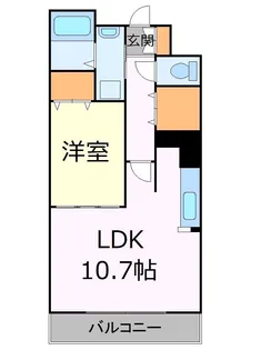 JP noie 円山表参道【10階】の間取り