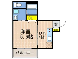 コウリュウマンション【7階】の間取り