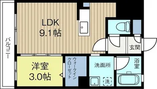 グランパーク平尾【7階】の間取り