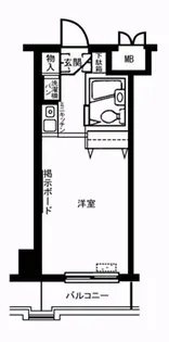 アバクス立川【2階】の間取り