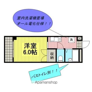 エメラルドハイツ【3階】の間取り