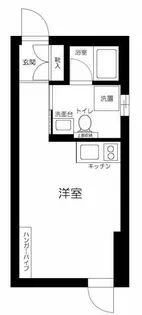 レジデンシア目黒八雲【2階】の間取り