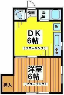ハイム寿【1階】の間取り