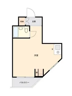 ONE ROOF FLAT NISHIWASEDA【10階】の間取り