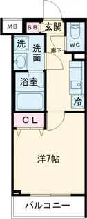 クレヴィスタ成増【5階】の間取り