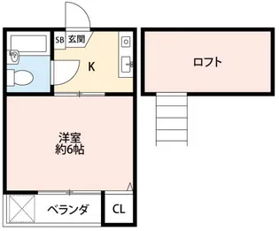 REA二俣川【2階】の間取り