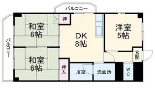第三近藤ビル【6階】の間取り