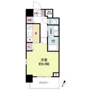 スプランディッドII【6階】の間取り