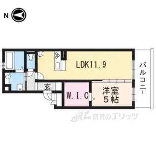 ヴィラ・グレイスグリーン【2階】の間取り