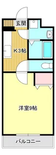 ◆マンションダリア【2階】の間取り