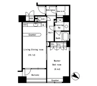 東京都港区南麻布1【マンション】の外観