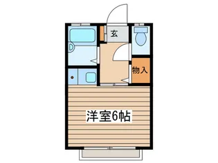 サンヴィレッジNK【1階】の間取り