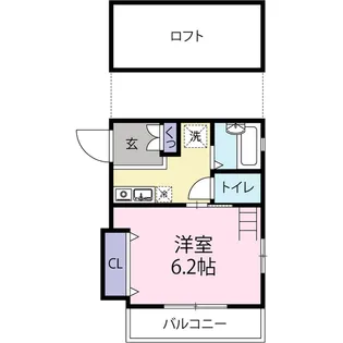 ヒルコート【2階】の間取り
